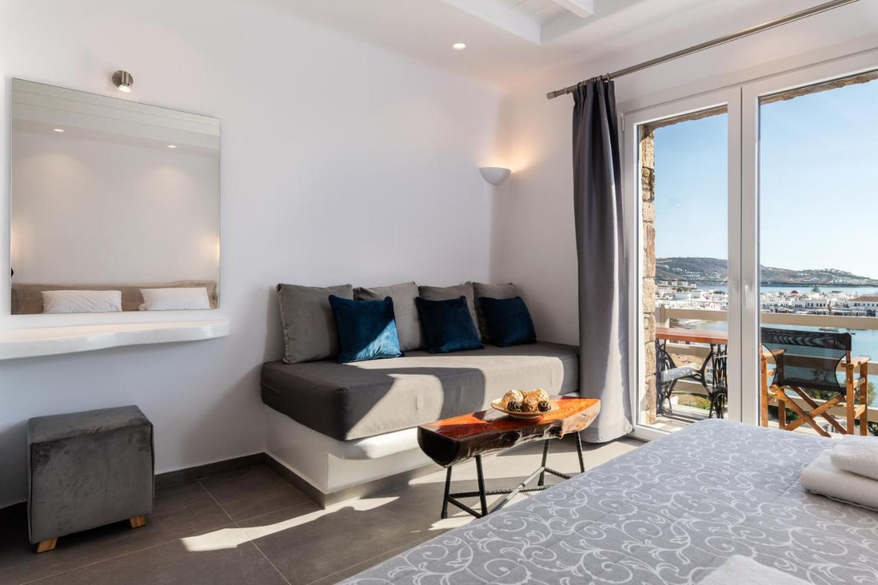 Magic View Suites Mykonos Mykonos Town Bagian luar foto