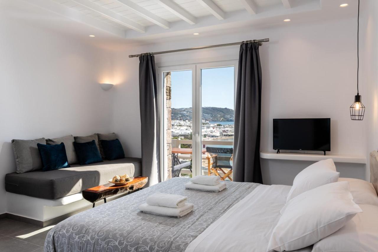 Magic View Suites Mykonos Mykonos Town Bagian luar foto