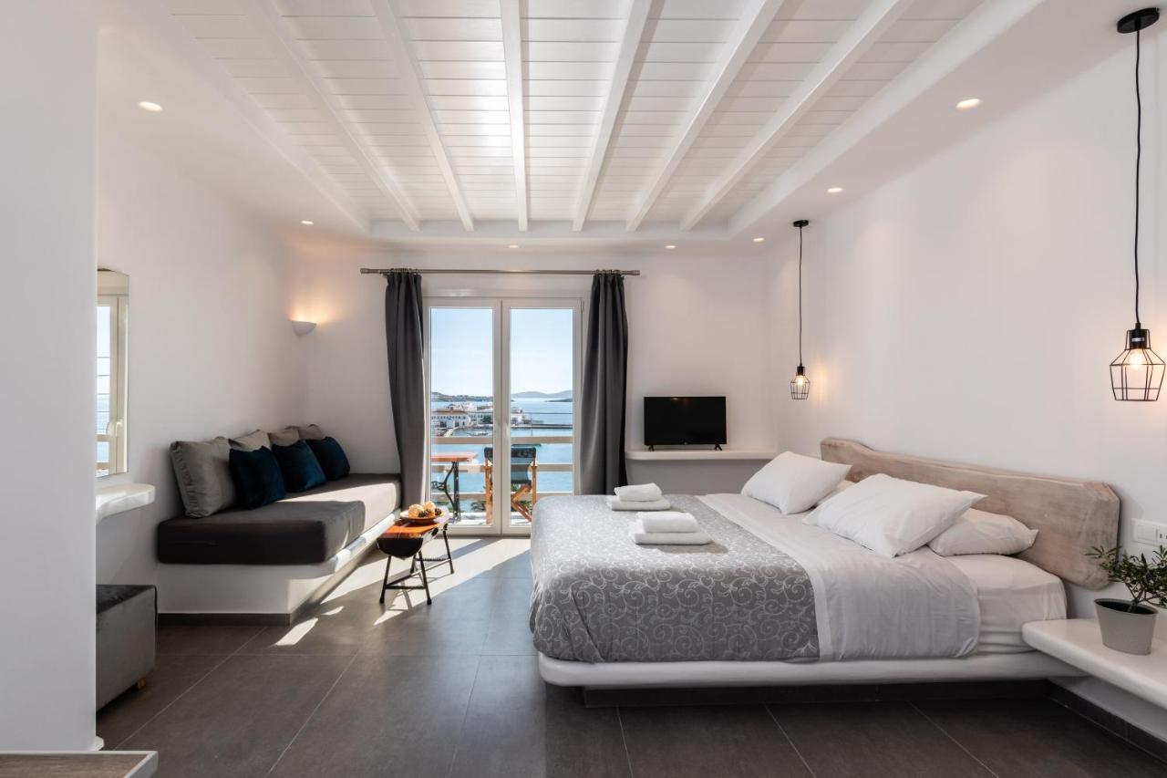 Magic View Suites Mykonos Mykonos Town Bagian luar foto