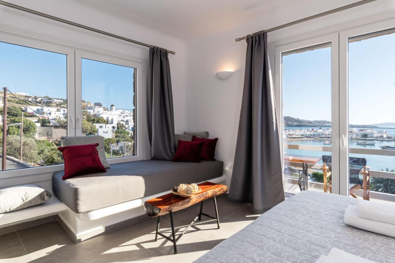 Magic View Suites Mykonos Mykonos Town Bagian luar foto