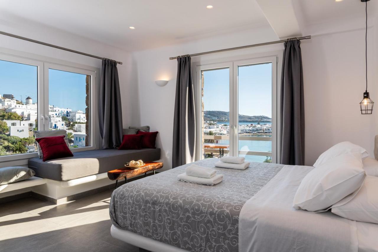 Magic View Suites Mykonos Mykonos Town Bagian luar foto